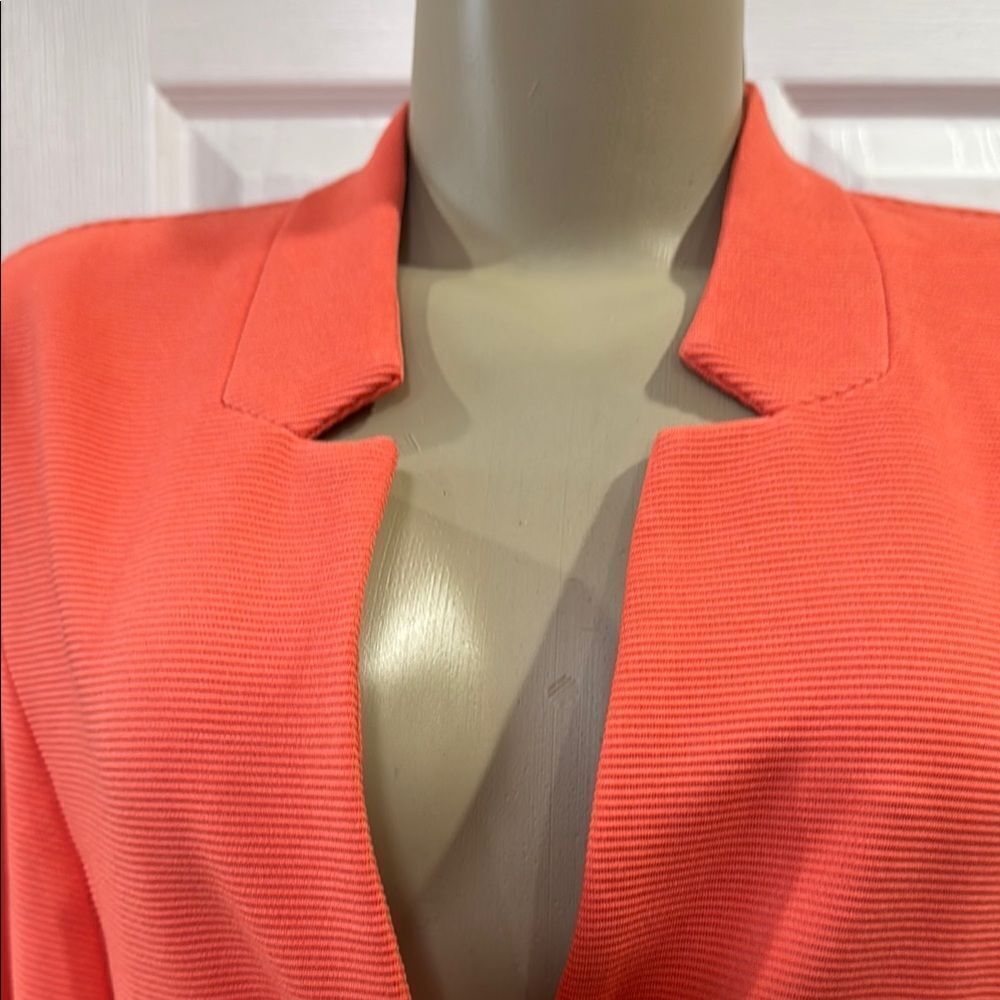 Rabe Ribbed Single Breast Blazer. - Picture 4 of 13